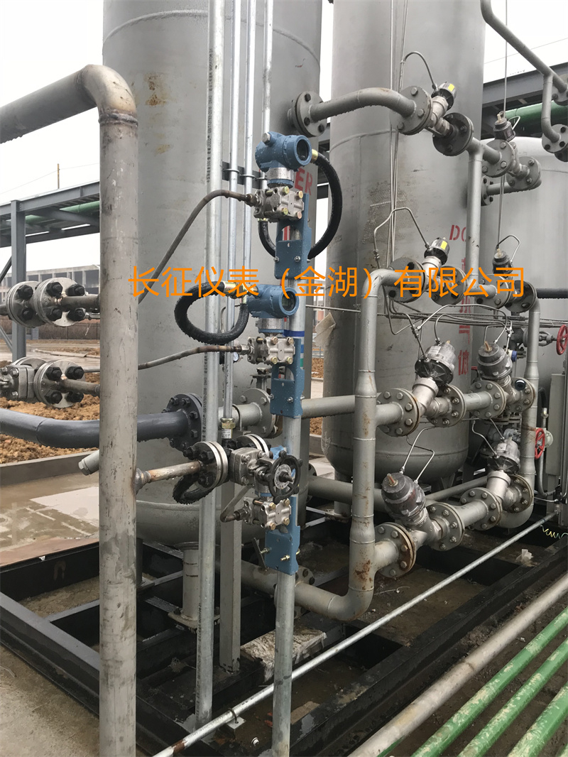 香隅化工園流量計安裝現場(chǎng)
